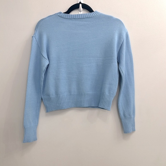 Zara cropped crewneck sweater - Picture 3 of 4